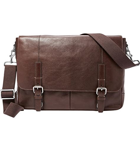 target fake leather messenger bag brown|Messenger Bag Faux Leather .